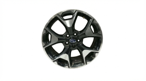 2018-2021 Subaru Crosstrek Black 17x7 5-Spoke Machined Charcoal Alloy Wheel (Used OEM)