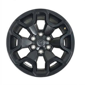2022-2026 Ram 1500 Black Y-Spoke Satin Black Alloy Wheel (New OEM)