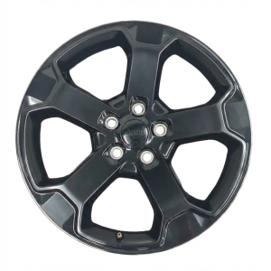 2018-2022 Jeep Grand Cherokee Black Straight Spoke Painted Alloy Wheel (Used OEM)