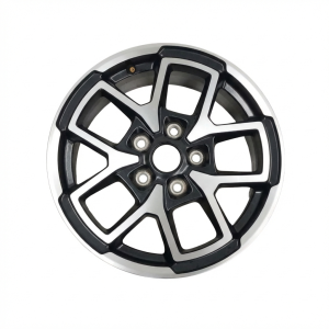 2024-2026 Jeep Wrangler Black 17x7.5 Machined Black Alloy Wheel (New OEM)