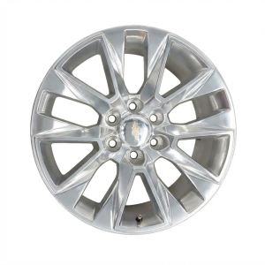 2021-2025 Chevrolet Suburban 20x9 10-Spoke Polished Alloy Wheel (New OEM)
