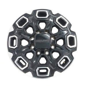  Chevrolet Silverado 2500 Black 20x8.5 16-Hole Machined Black Alloy Wheel (New OEM)