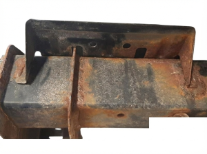 2017-2025 Honda Ridgeline Bumper Impact Bar with Trailer Hitch - Rear (Used OEM)