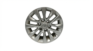 2014-2023 Lexus GX460 Silver 18-Inch 6-Split-Spoke Silver Alloy Wheel (Used OEM)