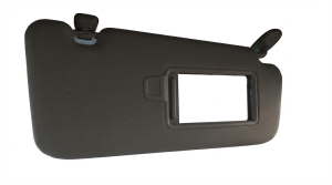 2018-2021 Hyundai Kona Gray Sunroof Type Sun Visor with Illuminated Vanity Mirror - Right (Passenger) (Used OEM)
