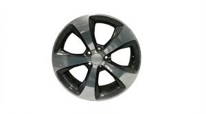 2019-2020 Jeep Cherokee Gray Machined Charcoal Alloy Wheel (Used OEM)