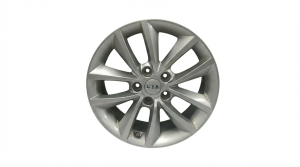 2016-2018 Kia Sorento 17x7 10-Spoke Silver Painted Alloy Wheel (Used OEM)