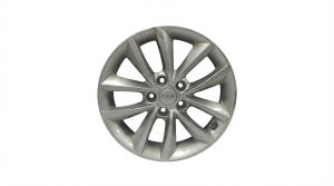 2016-2018 Kia Sorento 17x7 10-Spoke Silver Painted Alloy Wheel (Used OEM)