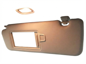 2016-2020 Kia Sorento Gray Sun Visor without Sunroof - Left (Driver) (Used OEM)
