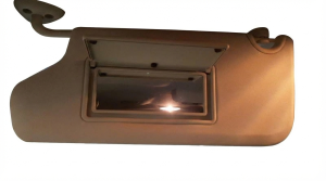  Fiat Freemont Gray Sun Visor without Illuminated Vanity Mirror - Left (Driver) (Used OEM)