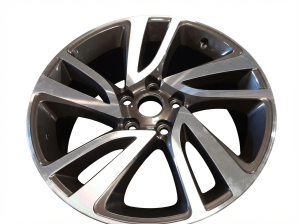 2017-2019 Subaru Legacy Black 5 V-Spoke Machined Charcoal Alloy Wheel (Remanufactured OEM)