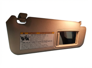 2016-2018 Lexus GS450h Tan Illuminated Sun Visor - Right (Passenger) (Used OEM)