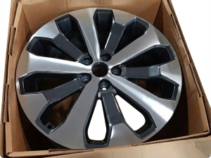 2020-2022 Kia Telluride Black 10-Spoke Machined Charcoal Alloy Wheel (Remanufactured OEM)