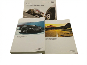 2017-2020 Audi A3 Owners Manual with Storage Cover (Used OEM)