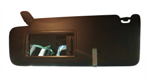 2015-2020 Audi A3 Black Illuminated Vanity Mirror Sun Visor - Left (Driver) (Used OEM)