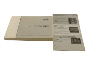2009-2019 Nissan Frontier Owners Manual with Storage Cover (Used OEM)