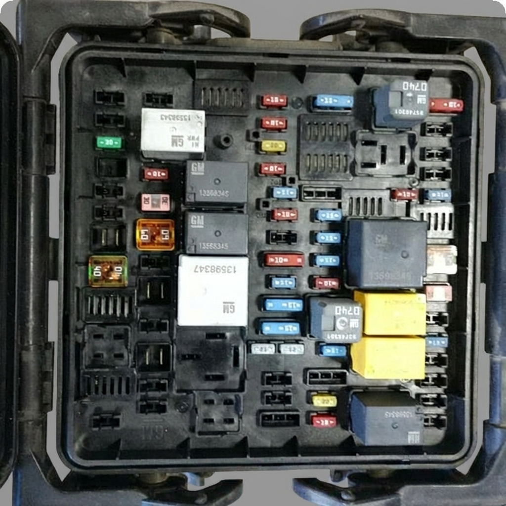 2019-2020 Cadillac CT6 Underhood Fuse Box Assembly (Used OEM)