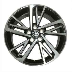 2025-2026 Toyota Camry Black 19x8 Machined Black Alloy Wheel (Used OEM)