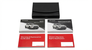 2025 Toyota RAV4 Owners Manual with Storage Cover (Used OEM)