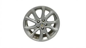 2018-2021 Chevrolet Equinox Silver 17x7 10-Spoke Silver Painted Alloy Wheel (Used OEM)