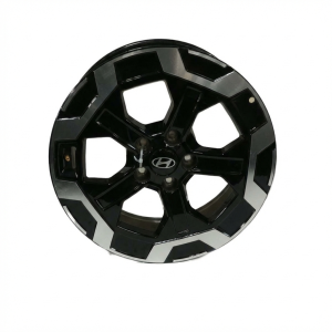 2024-2025 Hyundai Santa Fe Black Machined Black Alloy Wheel (Used OEM)