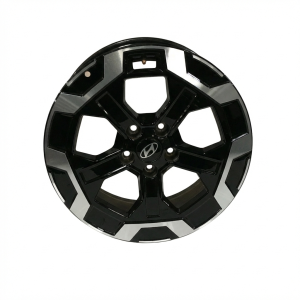 2024-2025 Hyundai Santa Fe Black Machined Black Alloy Wheel (Used OEM)