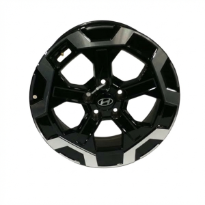 2024-2025 Hyundai Santa Fe Black Machined Black Alloy Wheel (Used OEM)
