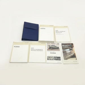 2024-2025 Hyundai Kona Owners Manual with Storage Cover (Used OEM)