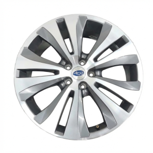 2019-2022 Subaru Ascent Gray 20x7.5 Machined Charcoal Alloy Wheel (Used OEM)