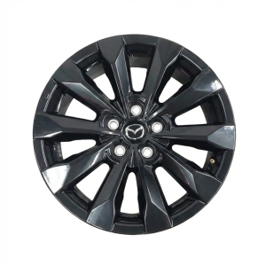 2023-2026 Mazda CX-50 Black 17x7 10-Spoke Painted Black Alloy Wheel (New OEM)