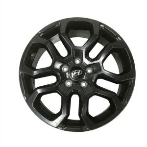 2022-2023 Hyundai Santa Fe Black 10-Spoke Painted Black Alloy Wheel (Used OEM)