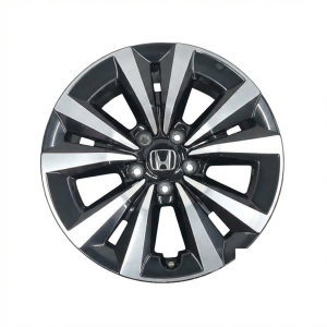 2022-2024 Honda Civic Black 17x7 Machined Black Alloy Wheel (New OEM)