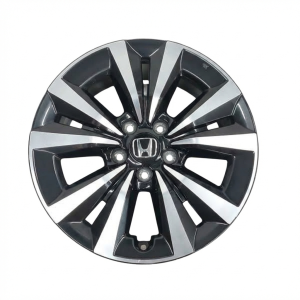 2022-2024 Honda Civic Black 17x7 Machined Black Alloy Wheel (Used OEM)