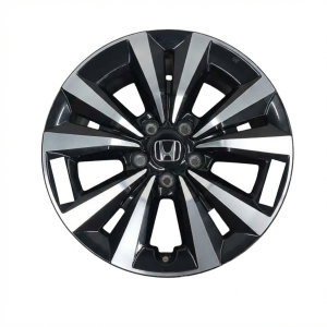 2022-2024 Honda Civic Black 17x7 Machined Black Alloy Wheel (Used OEM)