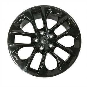2024-2026 Jeep Wrangler Black 19-Inch 5 V-Spoke Painted Alloy Wheel (New OEM)