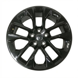 2024-2026 Jeep Wrangler Black 19-Inch 5 V-Spoke Painted Alloy Wheel (New OEM)