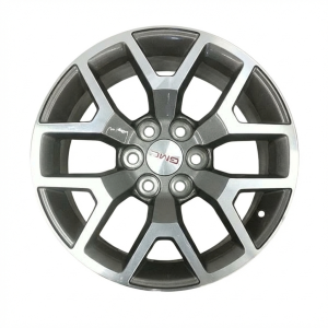 2015-2022 GMC Canyon Black 12-Spoke Machined Charcoal Alloy Wheel (Used OEM)