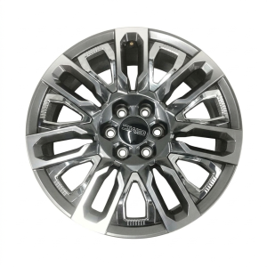 2024-2025 GMC Sierra 1500 Gray 22x9 7-Spoke Machined Gray Alloy Wheel (Used OEM)