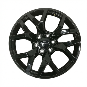 2022-2024 GMC Yukon XL Black Gloss Black Painted Alloy Wheel (New OEM)