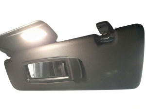 2015-2018 BMW X5 m Black Illuminated Sun Visor - Left (Driver) (Used OEM)