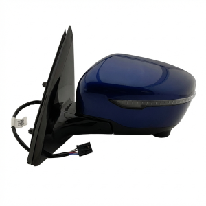 2018-2020 Nissan Pathfinder Blue Power Door/Side View Mirror with Signal Lamp - Left (Driver) (Used OEM)