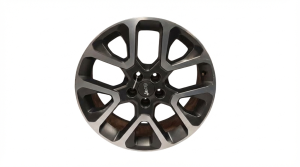 2019-2023 Jeep Renegade Black 19x7.5 5 Y-Spoke Polished Face Black Pocket Alloy Wheel (Used OEM)