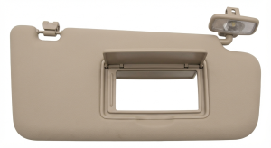 2023-2024 Audi A4 Tan Illuminated Sun Visor - Left (Driver) (Used OEM)