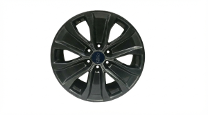 2018-2020 Ford F-150 Black 20x8.5 6-Spoke Smoked Hyper Silver Alloy Wheel (Used OEM)