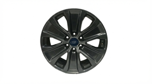 2018-2020 Ford F-150 Black 20x8.5 6-Spoke Smoked Hyper Silver Alloy Wheel (Used OEM)