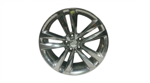 2014-2015 Kia Sorento 19x7.5 V-Spoke Bright PVD Alloy Wheel (Used OEM)
