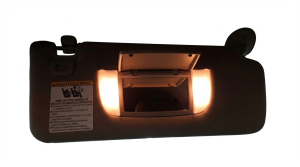 2016-2023 Toyota Tacoma Gray Sun Visor with Illuminated Vanity Mirror - Right (Passenger) (Used OEM)