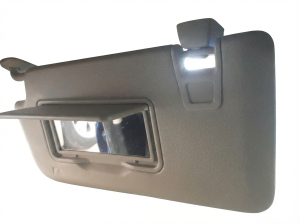2019-2023 Ford Ranger Gray Sun Visor with Vanity Mirror - Left (Driver) (Used OEM)