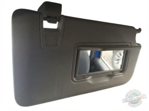 2019-2023 Ford Ranger Gray Sun Visor with Mirror without Illumination - Right (Passenger) (Used OEM)