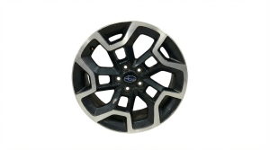 2016-2017 Subaru Crosstrek Machined Charcoal Alloy Wheel (Used OEM)